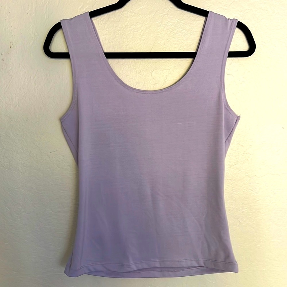 Lavender tank top size medium